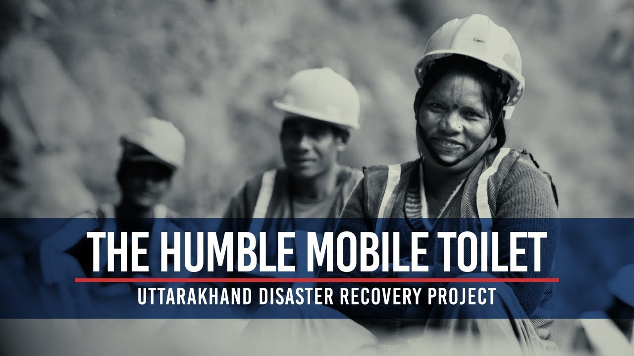 Mobile Toilets Draw Indian Women to Rebuilding Efforts